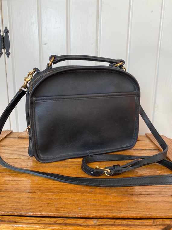 vintage Coach purse, black Coach purse