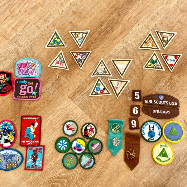 Girl Scout Patches Etsy
