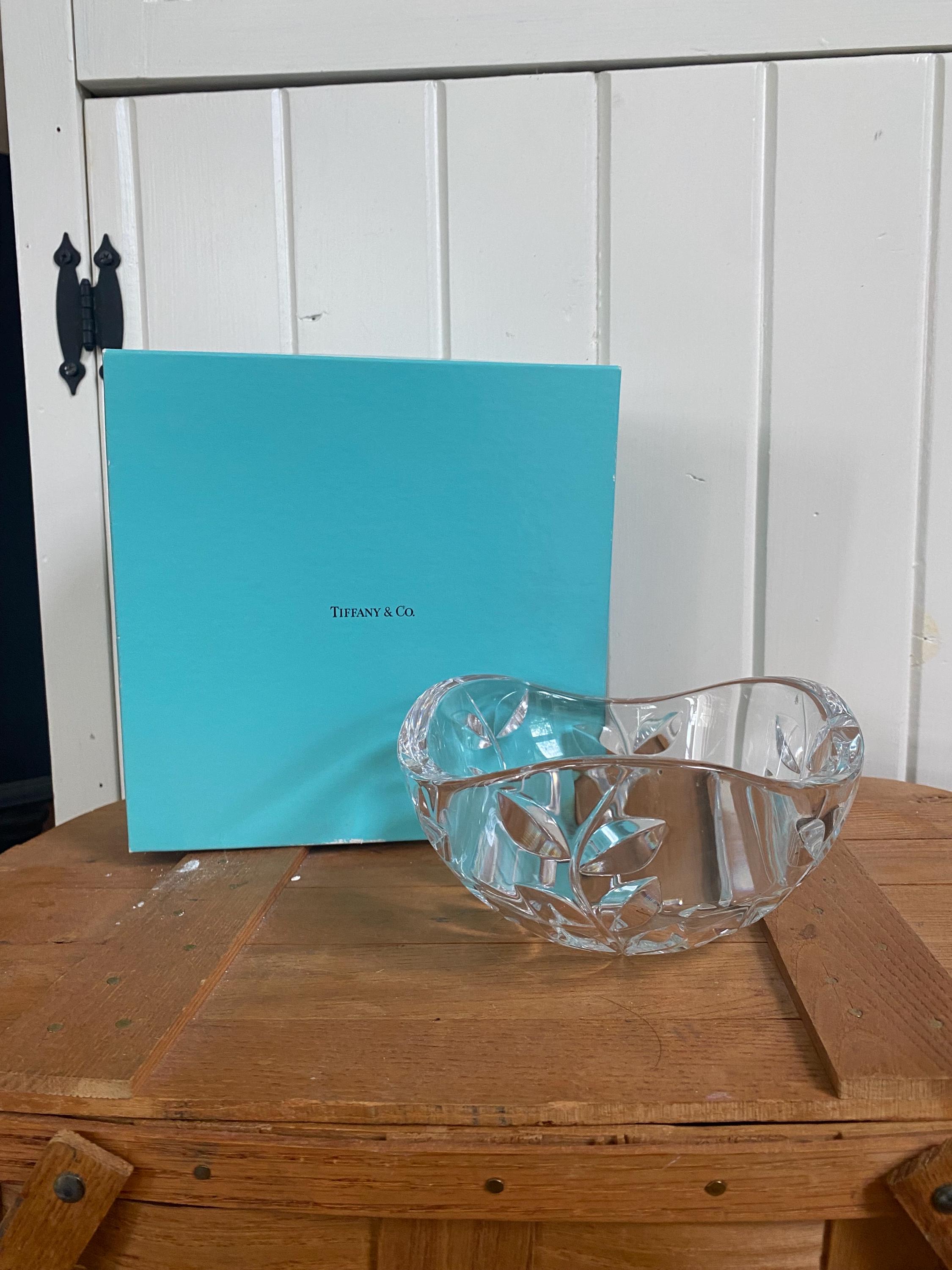 Tiffanys Crystal Bowl - Etsy