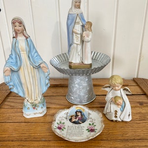 Vintage religiöse, Vintage Madonna, religiöse Statue