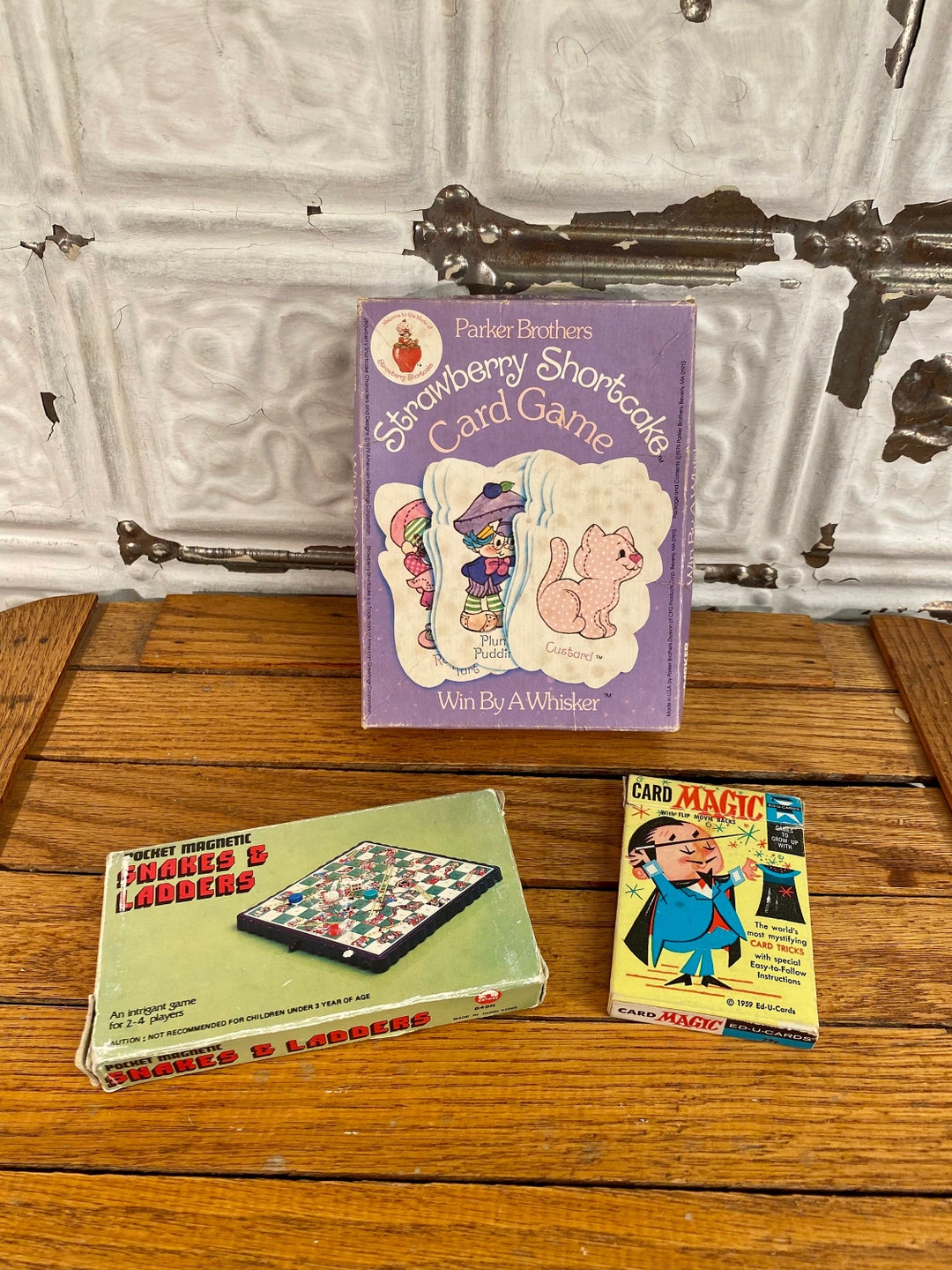 Vintage Card Games Vintage Strawberry Shortcake Vintage Etsy Australia