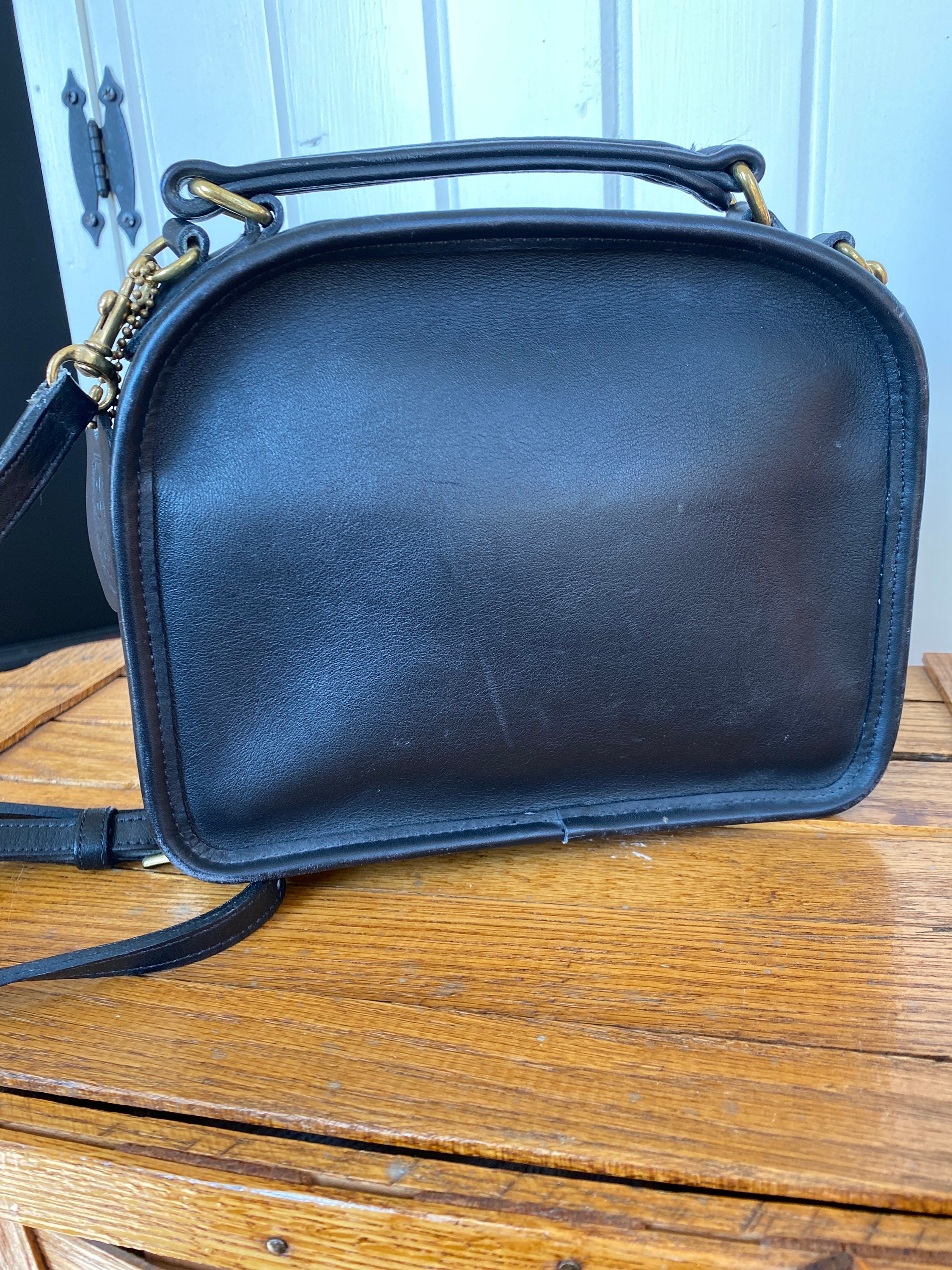 Vintage Coach Purse Black Coach Purse Etsy
