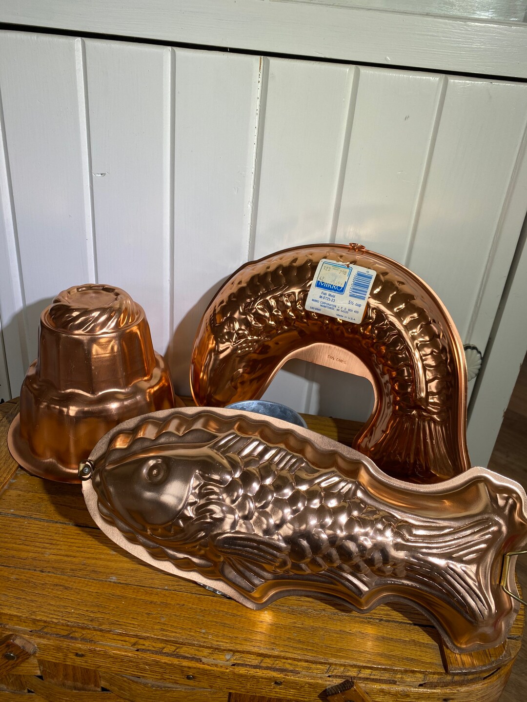 Vintage Copper Mold, Fish Mold, Salmon Mold Etsy