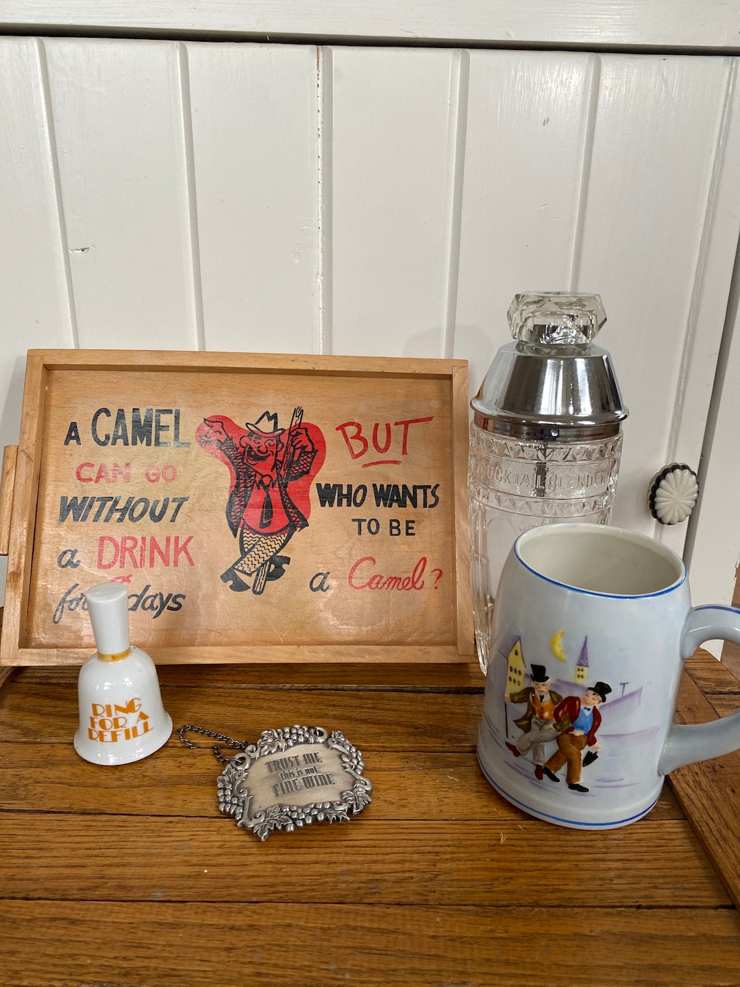 Vintage Bar Vintage Bar Tray Vintage Bar Bell Etsy