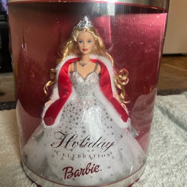 2001 Holiday Barbie - Etsy