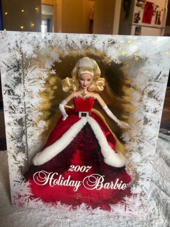 2007 Holiday Barbie Etsy