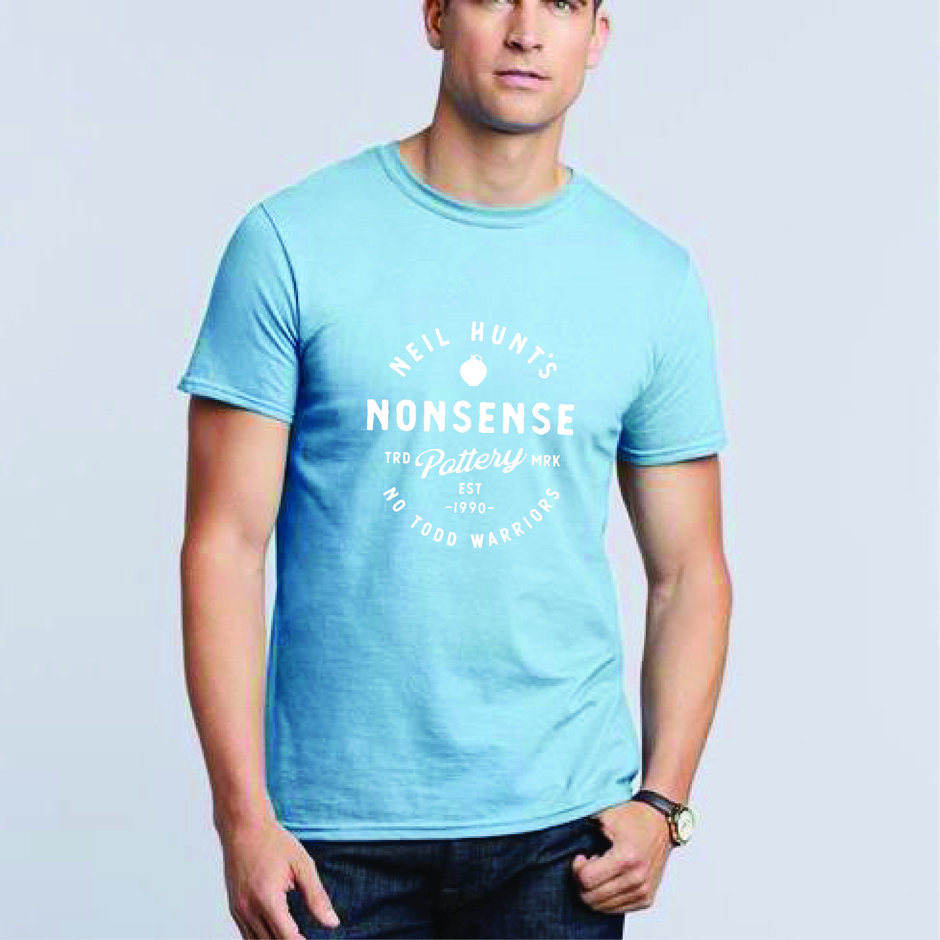 Athletico Mince Vintage Style, Nonsense Pottery T-Shirt for men, Neil…