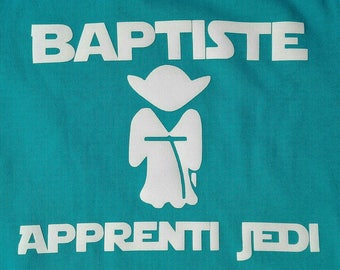 T-shirt apprentice jedi first name of your choice