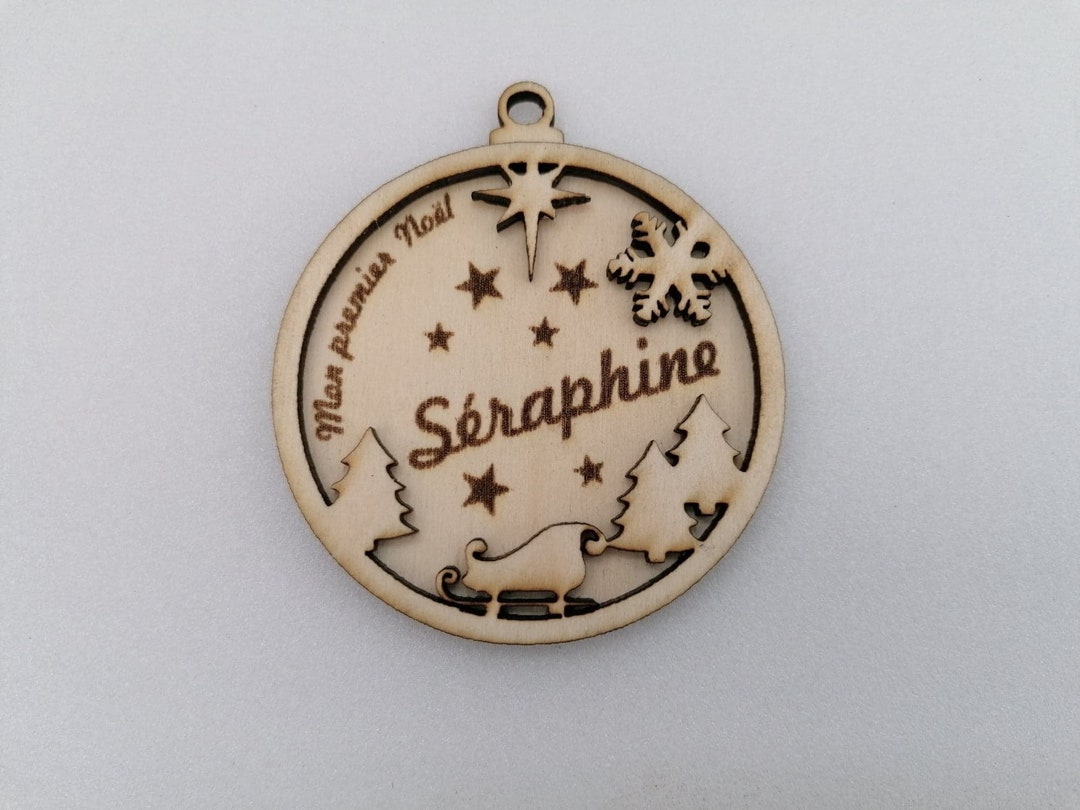 Boule De Noël Personnalisée Mon Premier Noël Boule mon premier Noël personnalisée avec prénom - Etsy France