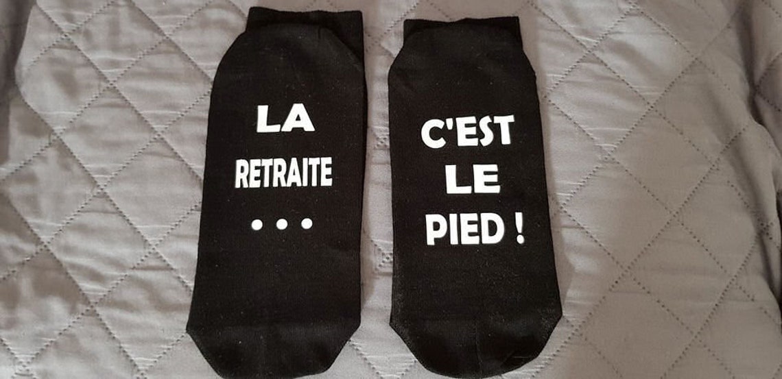 Chaussettes humoristiques pour homme personnalisation possible Etsy
