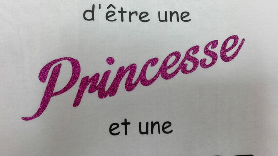 Sac à dos C'est complique d'être une princesse et une aide