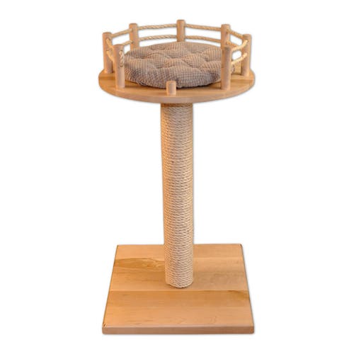 Cat Tree, Scratching Post - Solid, Stable, Heavy Base, Handmade Cat Accessories, Pet Accessories, Cat Furniture