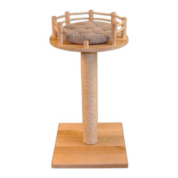 Cat Tree • Scratching Post • Solid • Stable • Heavy Base • Handmade Cat Accessories • Pet Accessories • Cat Furniture