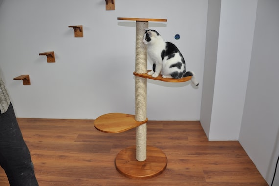3 Layers 15.7" Cat Tree Tower Scratcher Furniture Scratching Post Pet Play Toys 