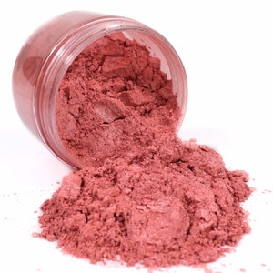 PEACH PERFECT premium orange pink pearl pigment powder extra fine mica for epoxy resin art 50g