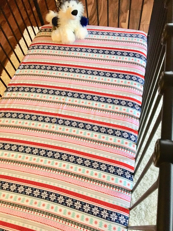 crib sheet and changing pad cover set