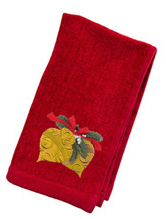 Red fingertip towels hotsell