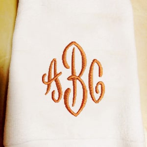Fingertip Towels, Monogrammed Towels, Embroidered Bathroom Decor Patriotic Decor, Guest Towel, Hostess Gift, Housewarming Gift, Hand Towels