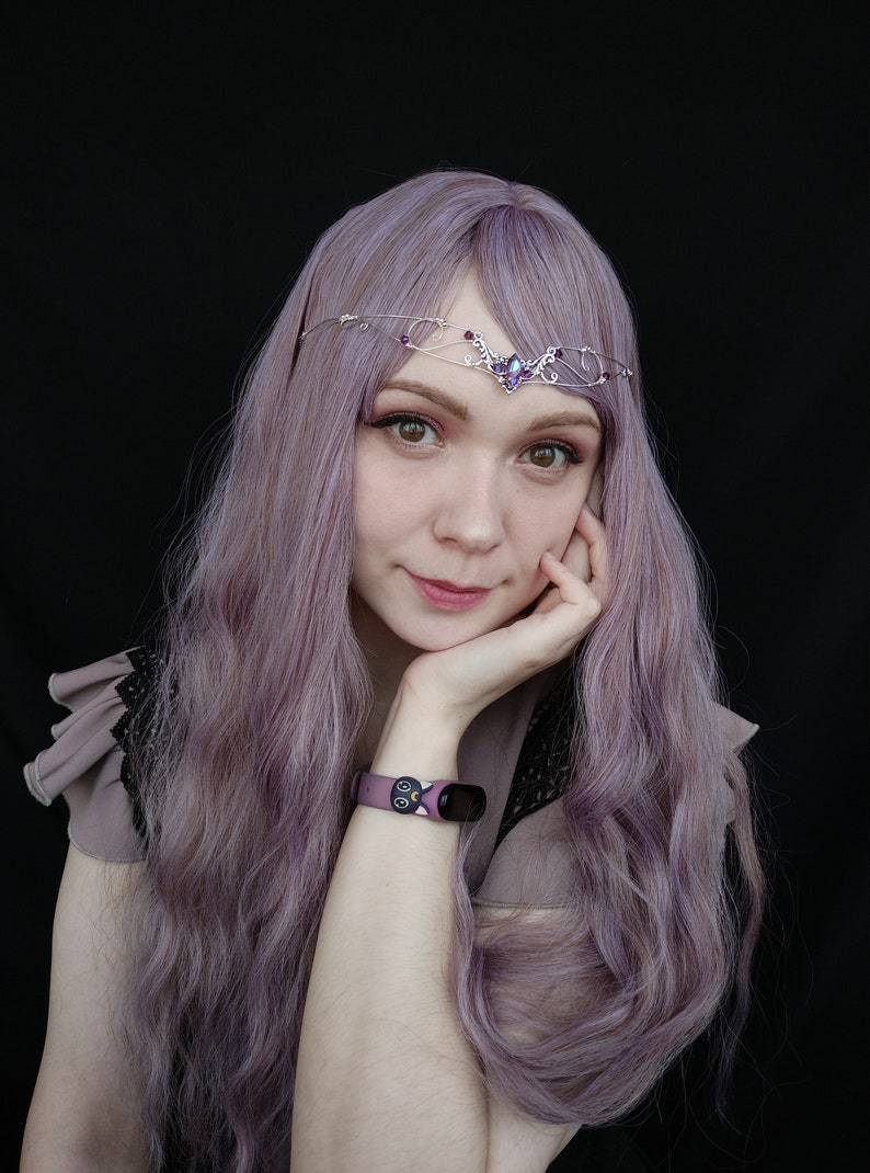 elven diadem elven jewelery wedding diadem wire diadem Diadem Chibiusa elf circlet elven tiara