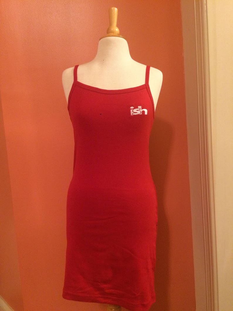 Fitted tank dress
