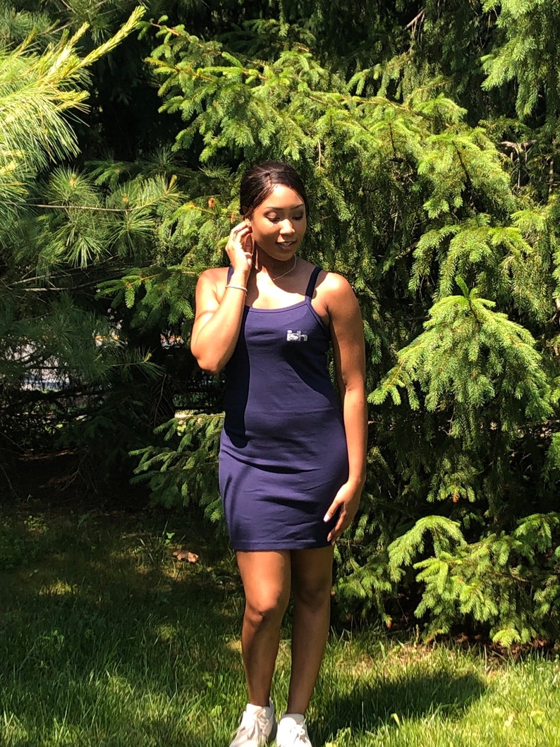 Fitted tank dress