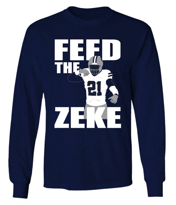 ezekiel elliott long sleeve jersey