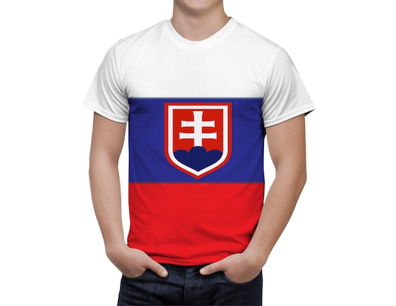 Slovakia Flag T-Shirt: Patriotic Coat Of Arms Tee