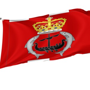 Islay Herald Extraordinary Flag, Unique Design Flags, High Quality Materials, Various Sizes with Brass Eyelets, Garden Flags