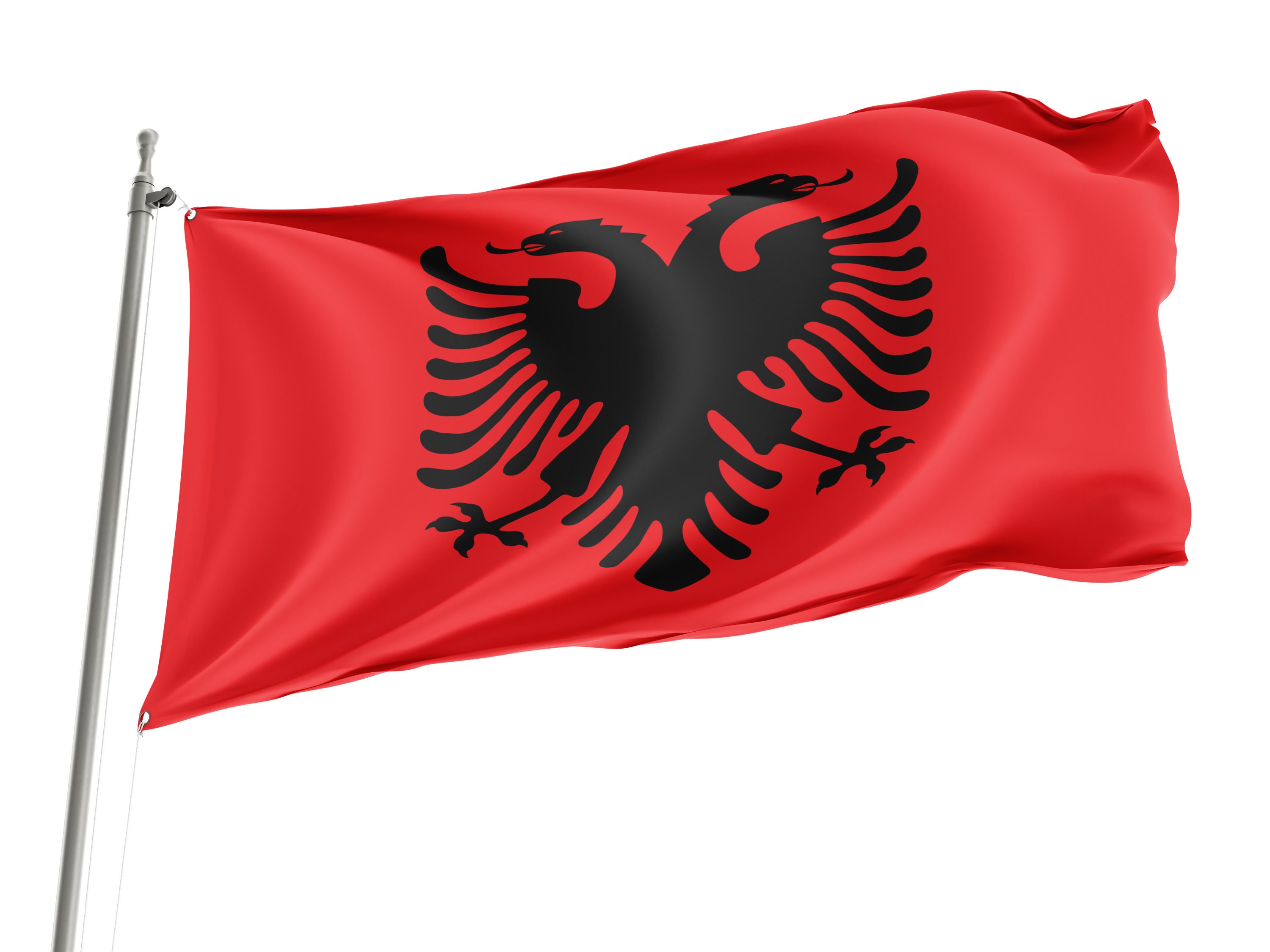 Fahne Flagge Griechenland 30 x 45 cm mit Stab : : Garten