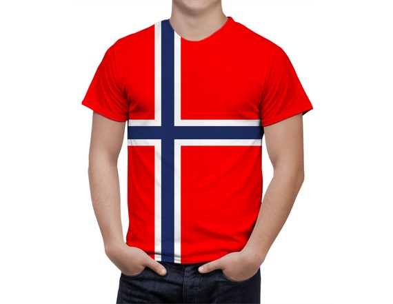 Norwegian Flag T-Shirt - Flag Of Norway Shirt Norwegian Flag T-Shirt - Flag Of Norway Shirt