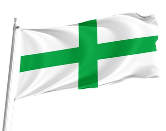 Amelia Island 1817 vlag VS, historische vlag premium polyester binnenvlag, gemaakt in Europa, meerdere maten