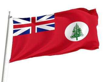 Vlag van Norfolkeiland: Pitcairn Descent, UV-bestendig, messing ogen