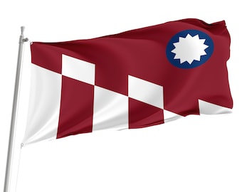 Vlag van Frederick's United Future: door de EU gemaakt tuindecor