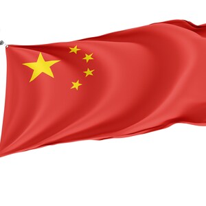 China Flagge, Einzigartige Design Flaggen, Hochwertige Materialien, Garten Flagge, Verschiedene Größen mit Messingösen, Made in EU