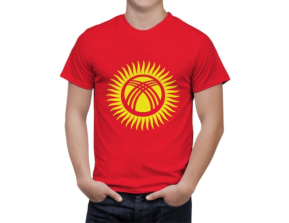 Kyrgyzstan Coat Of Arms T-Shirt Tee Tees T Shirt Tshirt Kyrgyzstan Coat Of Arms T-Shirt Tee Tees T Shirt Tshirt
