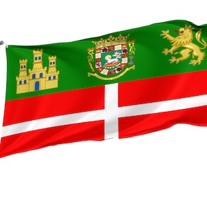 Puerto Rico in 1511 Flag, Unique Design Flags, High Quality Materials, Various Sizes with Brass Eyelets, Garden Flags