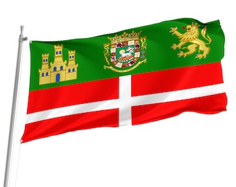 Vlag van Puerto Rico 1511: uniek ontwerp met koperen oogjes