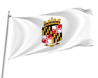 Vlag van Anne Arundel County, Maryland VS, premium polyester binnenvlag, gemaakt in Europa, meerdere maten beschikbaar