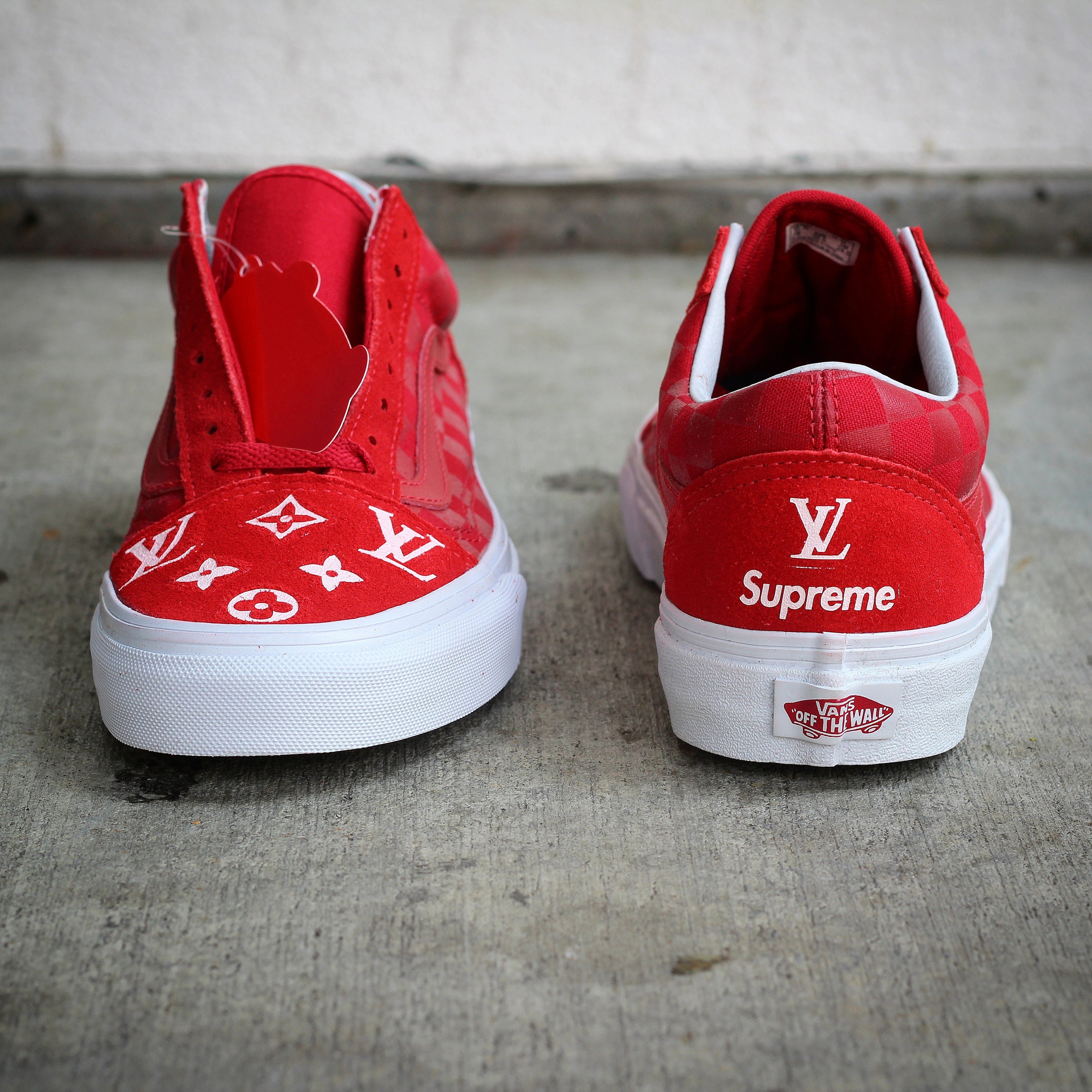 Vans Old Skool Louis Vuitton x Supreme (custom)