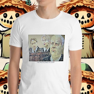 Camiseta Esboço da Corte de Mucklowe \ Este País