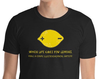 Lemon Battery Science Fair Project T-Shirt