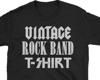 Vintage Rock Band | Funny Music | Rock Star Shirt