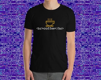 Przerwa na kawę | Kodowanie HTML | Koszulka Geek