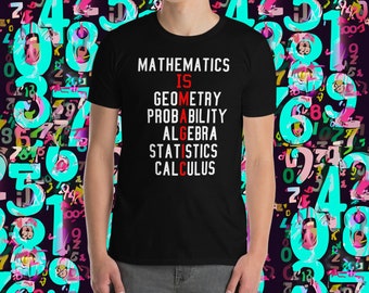 Las matemáticas son magia/camiseta matemática