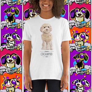 Champagne cockapoo dog shirt