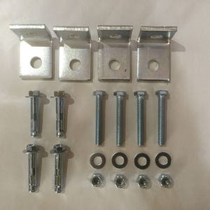 Garden Bench Concrete Installation Kit