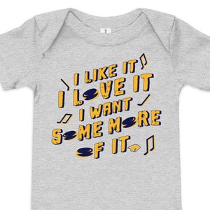 Mi piace, mi piace, ne voglio ancora un po&#39; Goal Song Nashville Predators - Baby One Piece Onesie