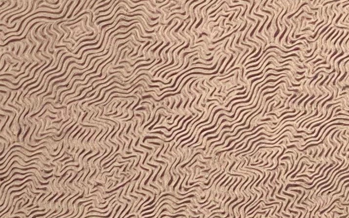 Stained Glass Sheet 8” X 6” Vintage Solarized “squiqqle” Glass - Etsy