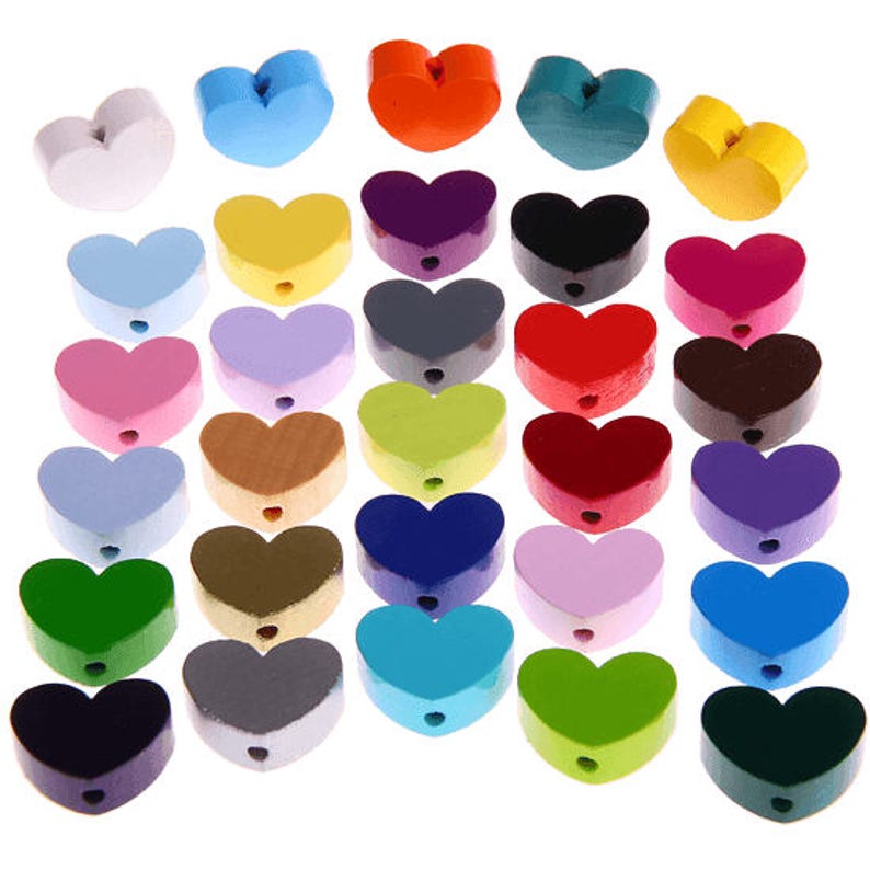Perle en bois de 30 x 25 mm Perle plate Coeur J'aime ma maman Or Perle en bois de 30 x 25 mm Perle plate Coeur J'aime ma maman Or