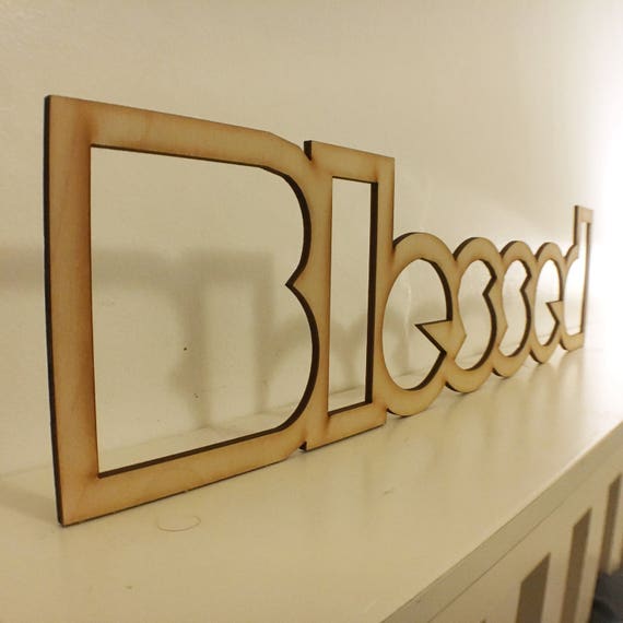 3d Lettering Wall Art Wall Signs Signage Wooden Laser Cut Etsy